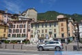 The village of Lovere on lake Iseo in Italy