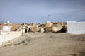 Village of Matmata in Southern Tunisia in Africa Royalty Free Stock Photo