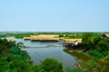 Village at Mekong River in Kratie, Cambodia