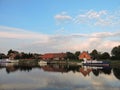 Village Minge, Lithuania Royalty Free Stock Photo