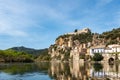 Village of Miravet in Tarragona, Catalonia, Spain Royalty Free Stock Photo