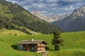 Village of Mittelberg ,Kleinwalsertal,Vorarlberg,Austria Royalty Free Stock Photo