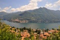 The village of Moltrasio on Lake Como Italy Royalty Free Stock Photo