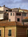 The village of Montemarcello in the municipality of Ameglia Royalty Free Stock Photo