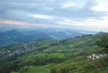 Village On Mountain Phu tub berk phetchabun Royalty Free Stock Photo