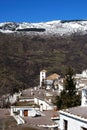Village in mountains, Bubuion, Spain. Royalty Free Stock Photo