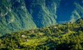 Village in the mountains Royalty Free Stock Photo
