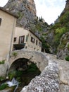 Village of Moustiers-Sainte-Marie, France, Europe Royalty Free Stock Photo