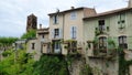 Village of Moustiers-Sainte-Marie, France, Europe Royalty Free Stock Photo