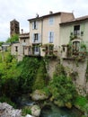 Village of Moustiers-Sainte-Marie, France, Europe Royalty Free Stock Photo