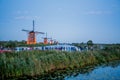 Kinderdijk on the Illumination Week