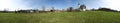 Village museum panorama Royalty Free Stock Photo