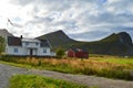 Village myrland on Lofoten islands