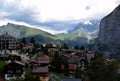The village of MÃÂ¼rren, Switzerland.