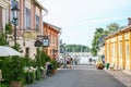 The village of Naantali in Finland