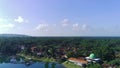 A village near Ranu Pakis Lake in Lumajang, East Java, Indonesia.