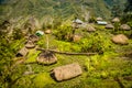 Village near Wamena Royalty Free Stock Photo