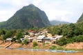 Paradise in the rainforest, village Nong Kiaw, Laos Royalty Free Stock Photo