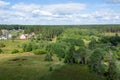 The village of Okovtsy in the Selizharovsky municipal district of the Tver region, located 24 km south of Selizharovo on the Pyros