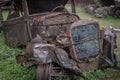 The village of Oradour-sur-Glane was totaly destroyed by a German Waffen-SS company in world War Two Royalty Free Stock Photo