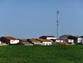 Village panorama of La Coronada, Extremadura - Spain Royalty Free Stock Photo