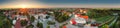 Village panorama Royalty Free Stock Photo