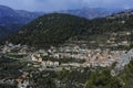 Village of Peille in the French department Alpes Maritimes Royalty Free Stock Photo