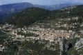 Village of Peille in the French department Alpes Maritimes