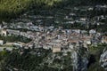 Village of Peille in the French department Alpes Maritimes Royalty Free Stock Photo