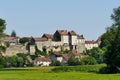 The village of Pesmes in Franche-ComtÃ©