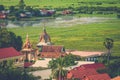 Village Phnom Krom, Siem Reap, Cambodia Royalty Free Stock Photo