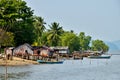 Village at Phra Thong Island Royalty Free Stock Photo