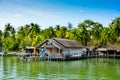 Village at Phra Thong Island Royalty Free Stock Photo