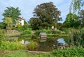 The village pond in Otford, Kent, UK Royalty Free Stock Photo