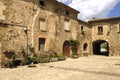 Village of Pubol, Emporda, Girona, Spain Royalty Free Stock Photo