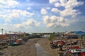 Village Pulau Ketam (Crab Island), Malaysia.