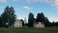 Rada town church in Varmland Sweden