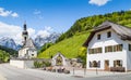 Village of Ramsau, Bavarian Alps, Germany