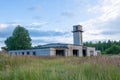 The village of Rantsevo, Kuvshinovsky district, Tver region, Russia. A closed and destroyed fire station.