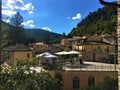 Rasiglia, the village of the water streams, Umbria region, Italy. Nature, tourism and splendour