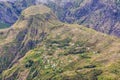 Village in Reunion Island - View from Maido lookout