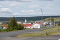 Village of Reykjahlid in Myvatn area in Iceland