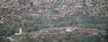 Village and rivers, from high atlas mountain Morocco