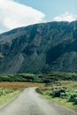 Village road in Lake District National Park Royalty Free Stock Photo