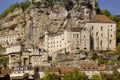Village of Rocamadour in Midi-Pyrenees, France Royalty Free Stock Photo