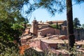 Village of Roussillon in the Provence Royalty Free Stock Photo