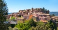 Village of Roussillon in the Provence Royalty Free Stock Photo