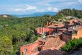 The Village of Roussillon, Provence (France) Royalty Free Stock Photo
