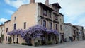 The village of Saint-Loup-sur-Thouet. France