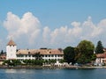 Village Of Saint-Prex on Lake Geneva Royalty Free Stock Photo